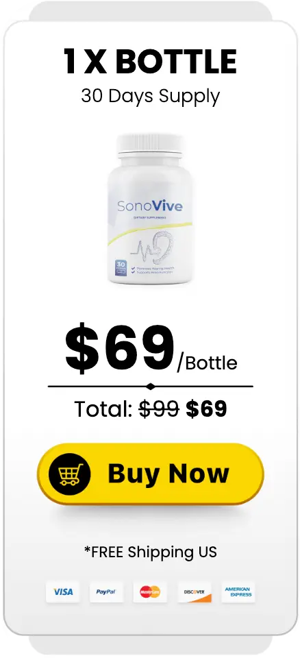SonoVive Buy 1 Bottle